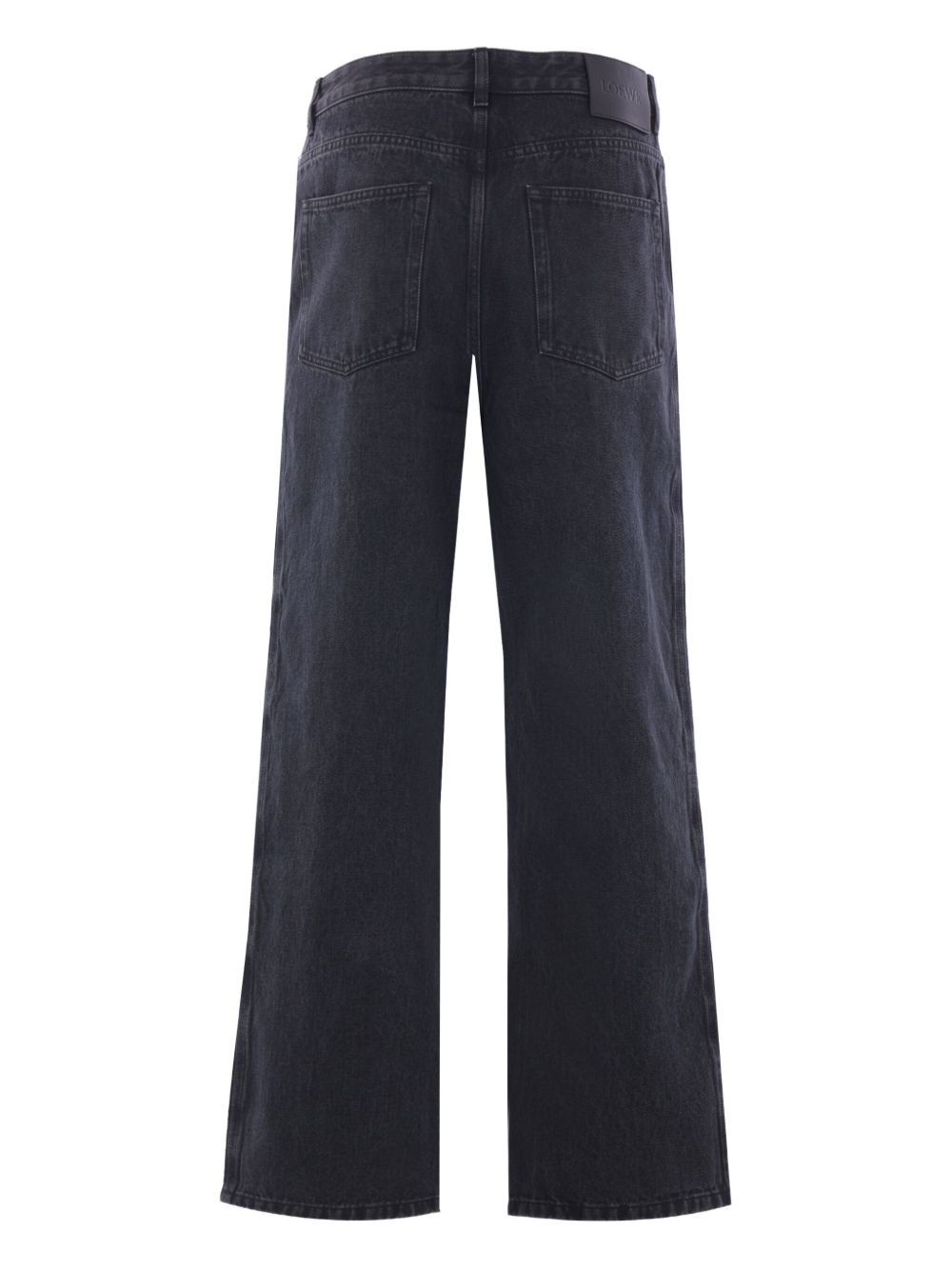 Loewe Women Anagram Denim Cotton Jeans