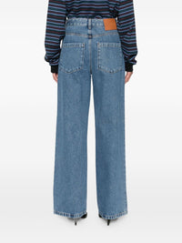 Loewe Women Anagram Baggy Jeans