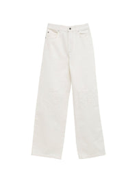 Loewe Women Anagram Baggy Jeans