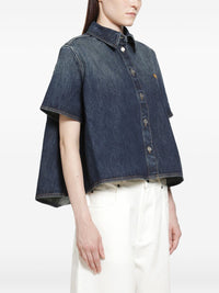 Loewe Women Denim Trapeze Shirt