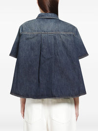 Loewe Women Denim Trapeze Shirt