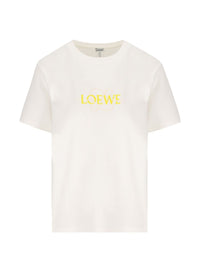 Loewe Women Logo Cotton T-Shirt