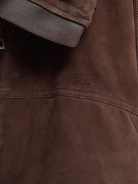 LOEWE Loewe Women Suede Leather Jacket