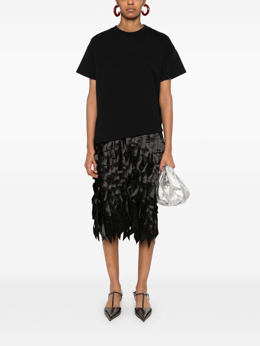 LOEWE Loewe Women Anagram Cotton T-Shirt