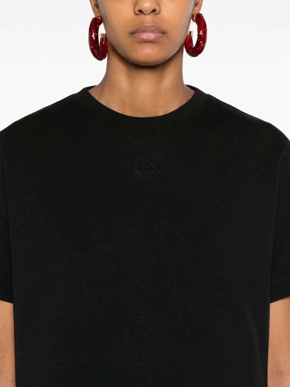 LOEWE Loewe Women Anagram Cotton T-Shirt