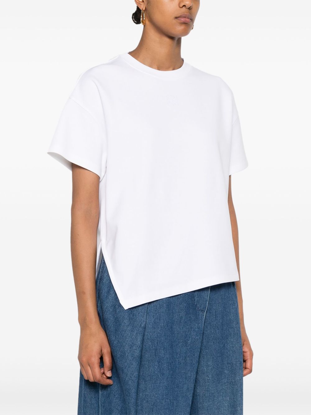 Loewe Women Anagram Cotton T-Shirt
