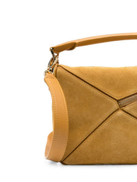 LOEWE Loewe Women Puzzle Featherlight Small Leather Handbag