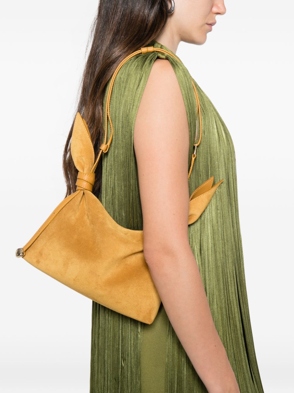 Loewe Women Scarf Mini Leather Shoulder Bag