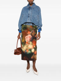 Loewe Women Drawstring Denim Jacket