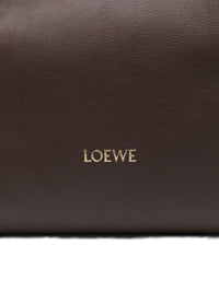 Loewe Women Flamenco Medium Leather Clutch