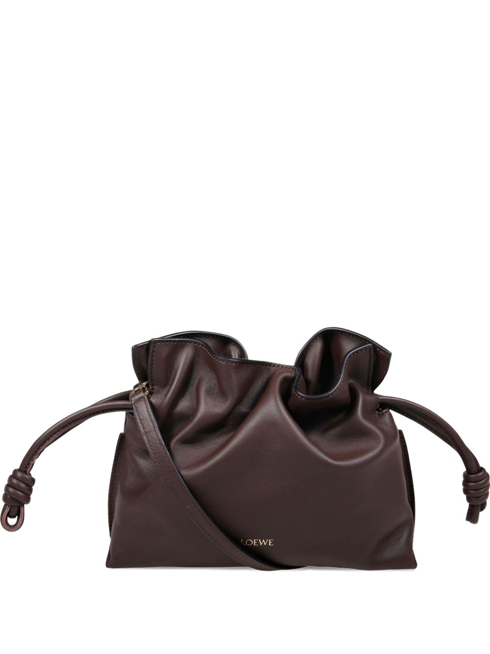 Loewe Women Flamenco Mini Leather Clutch