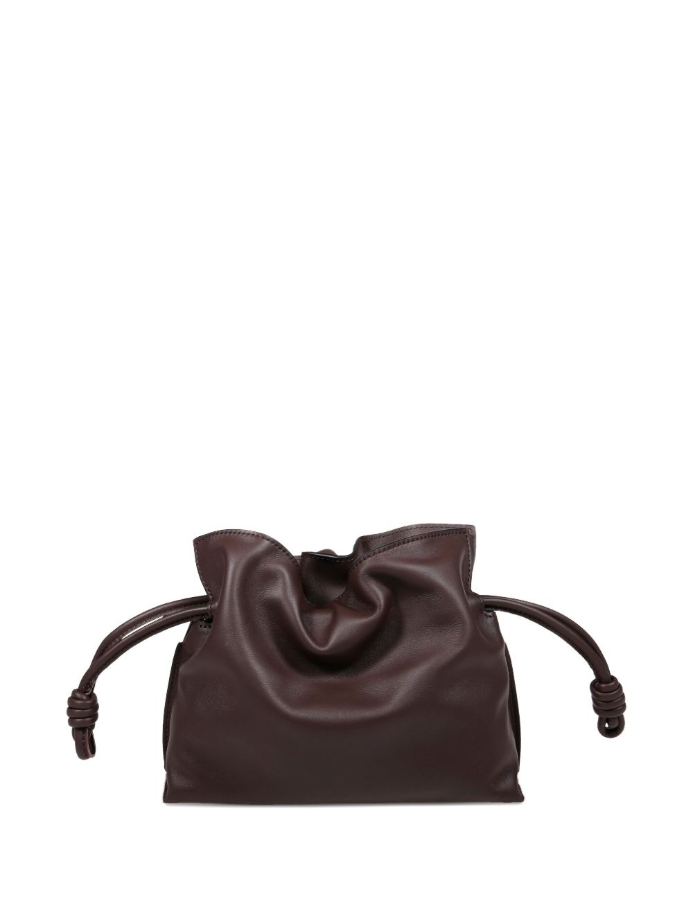 Loewe Women Flamenco Mini Leather Clutch