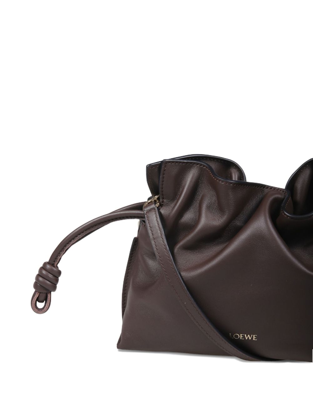 Loewe Women Flamenco Mini Leather Clutch