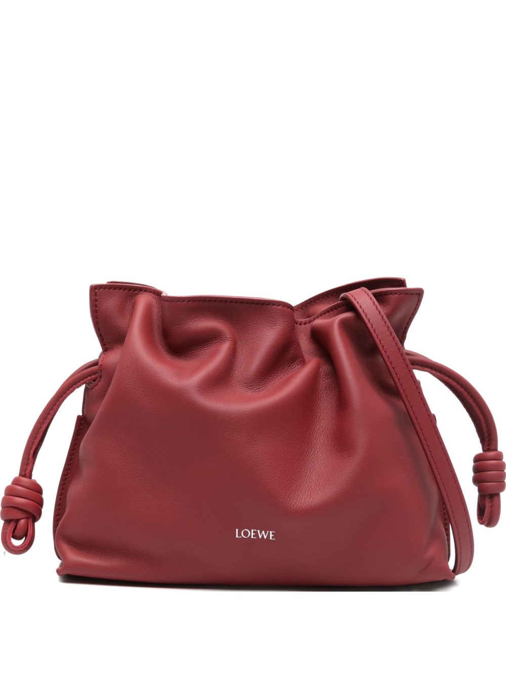 LOEWE Loewe Women Flamenco Mini Leather Clutch