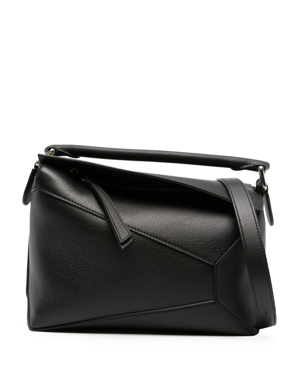 Loewe Women Puzzle Edge Small Leather Handbag