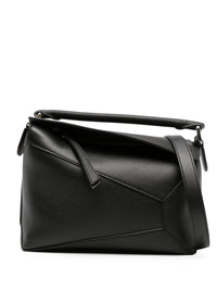 Loewe Women Puzzle Edge Small Leather Handbag
