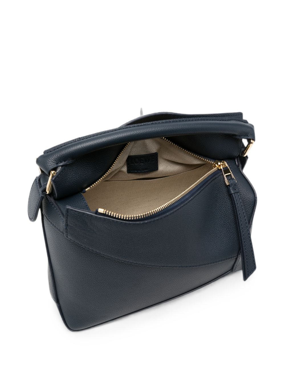 LOEWE Loewe Women Puzzle Edge Small Leather Handbag