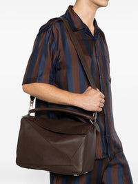 LOEWE Loewe Men Puzzle Large Leather Handbag