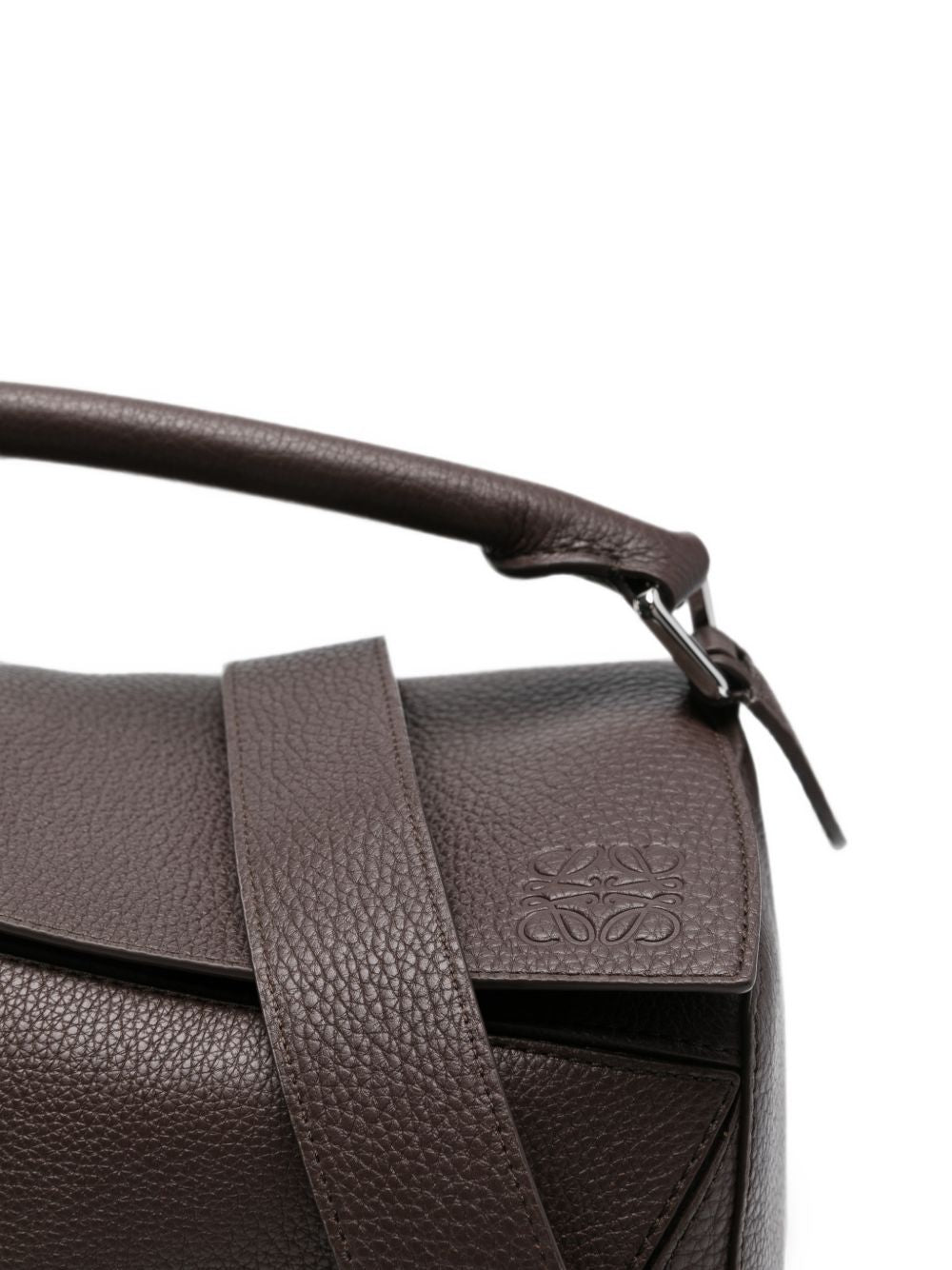 LOEWE Loewe Men Puzzle Large Leather Handbag
