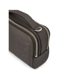 Loewe Men Camera Mini Leather Crossbody Bag