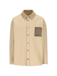 Loewe Men Cotton Overshirt