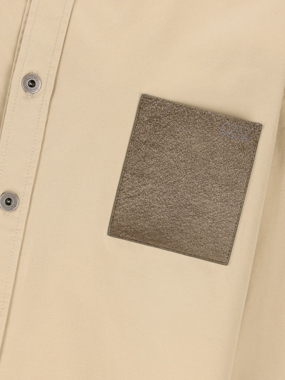 Loewe Men Cotton Overshirt