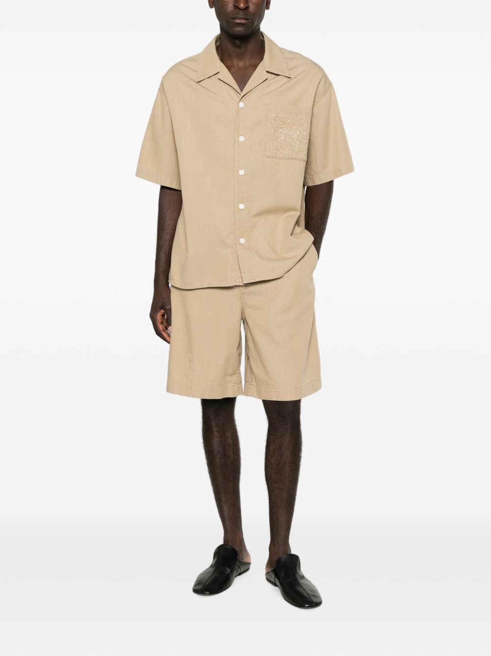 Loewe Men Cotton Shorts