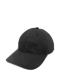 Loewe Men Logo Canvas Baseball Cap