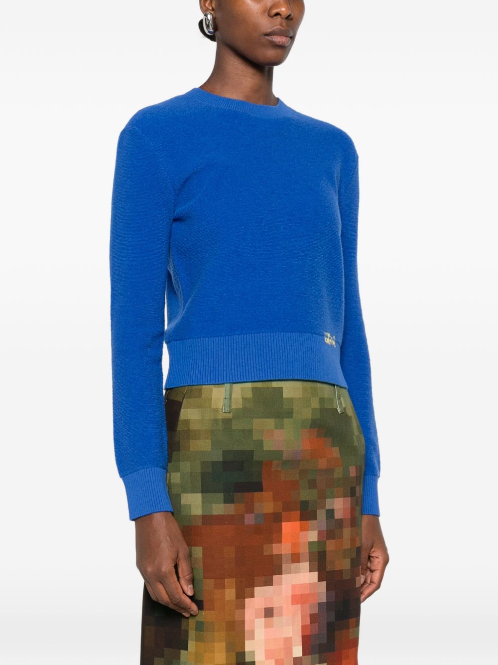 Loewe Women Logo Wool Sweater
