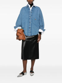 LOEWE Loewe Women Denim Cotton Shirt