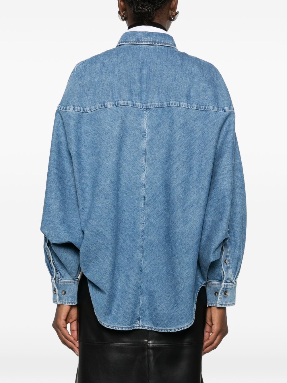 LOEWE Loewe Women Denim Cotton Shirt