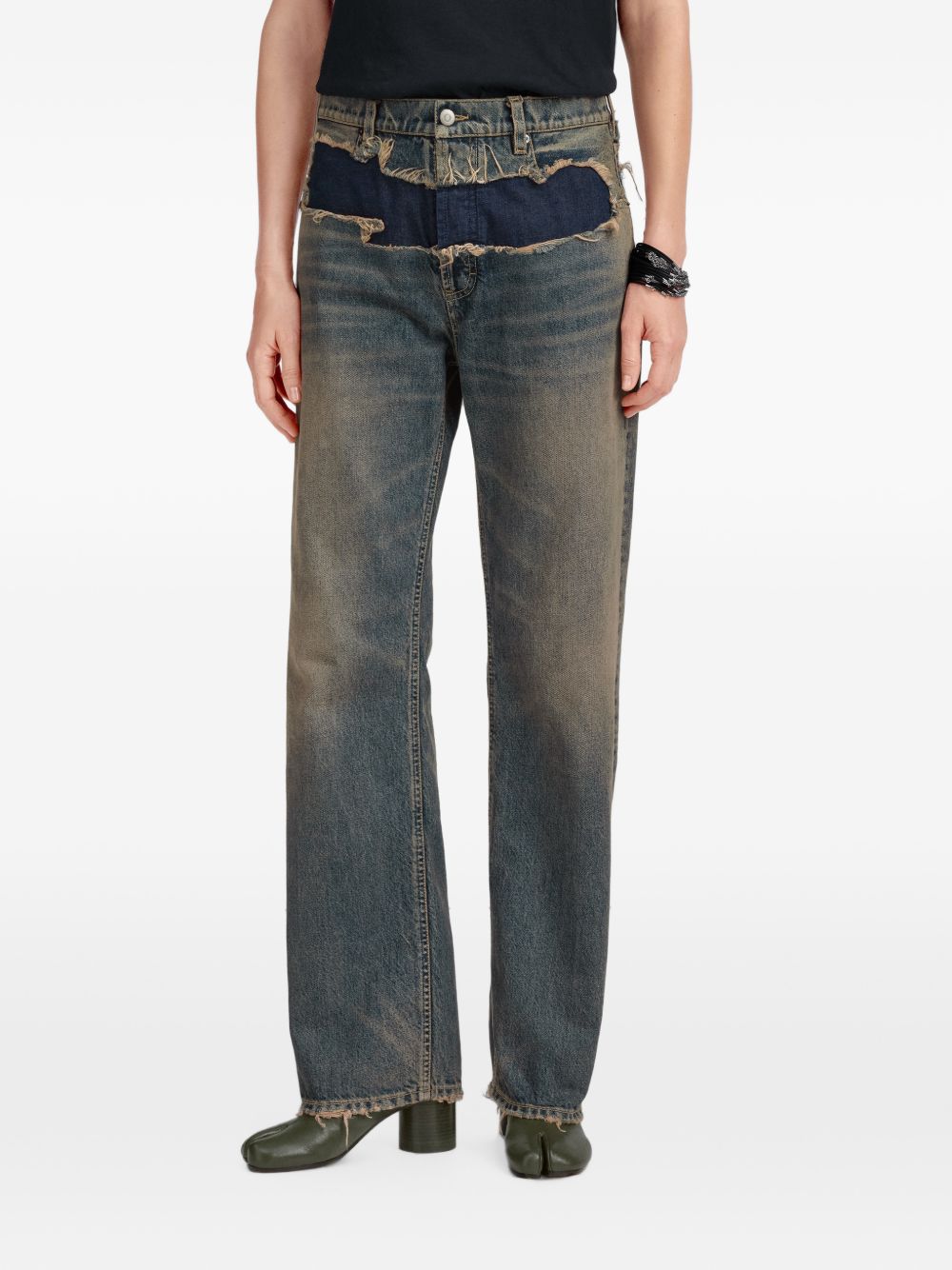 Maison Margiela Women Denim Cotton Jeans