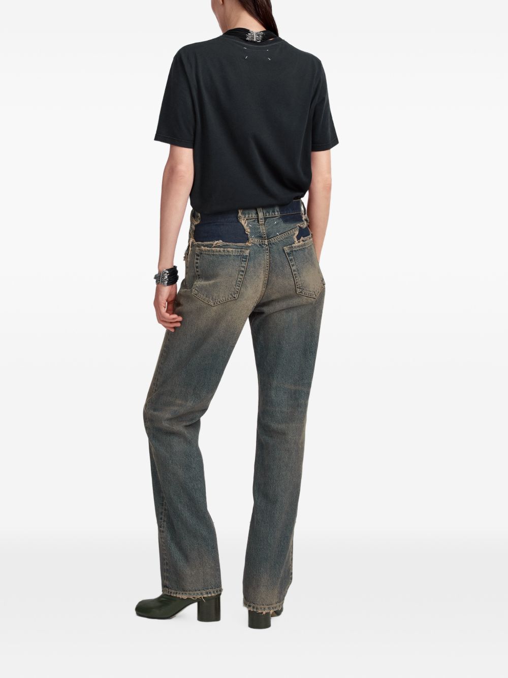 Maison Margiela Women Denim Cotton Jeans