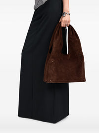 Maison Margiela Women Box Bag Suede Leather Shoulder Bag