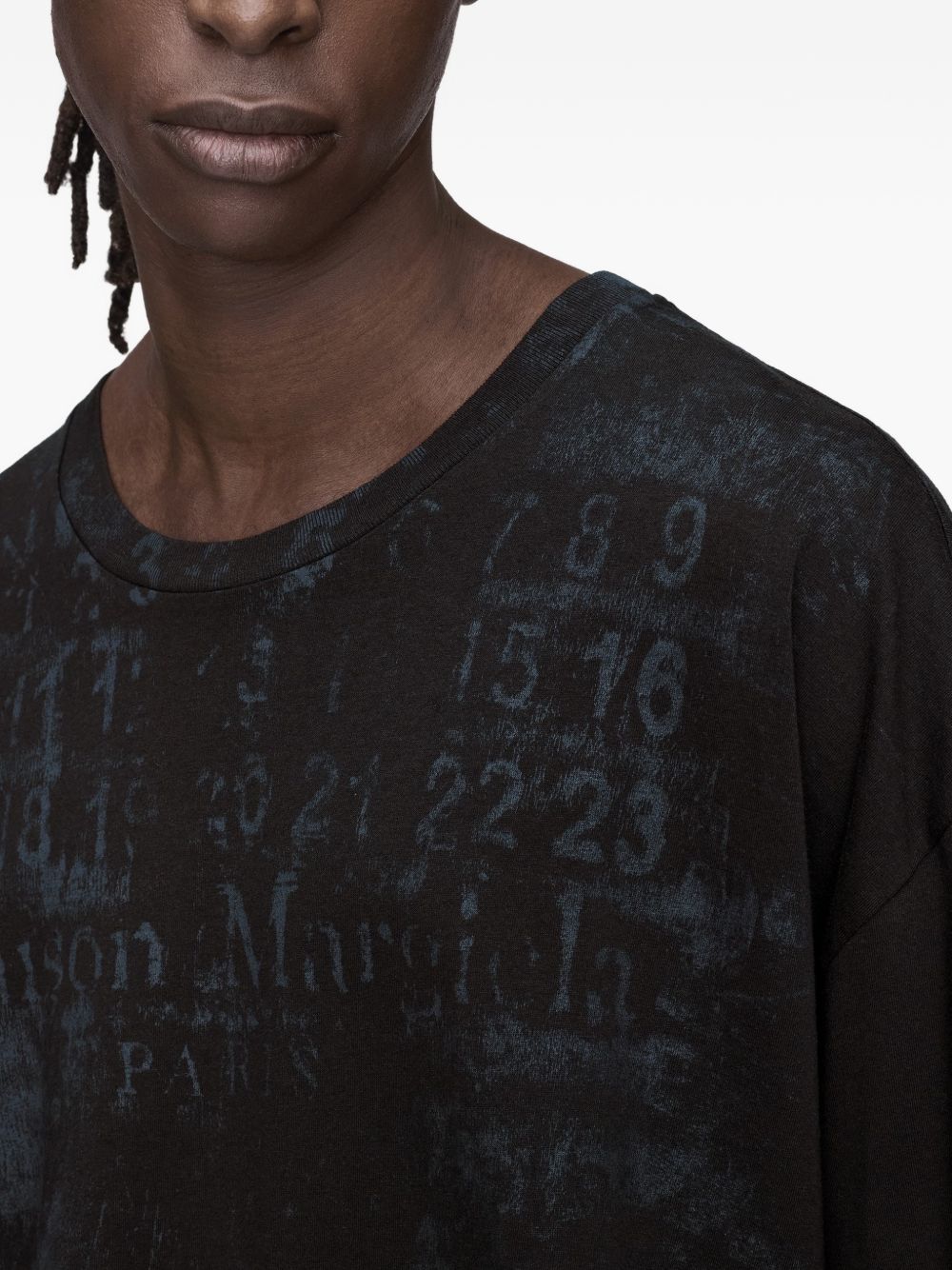 Maison Margiela Men Oversized Cotton T-Shirt