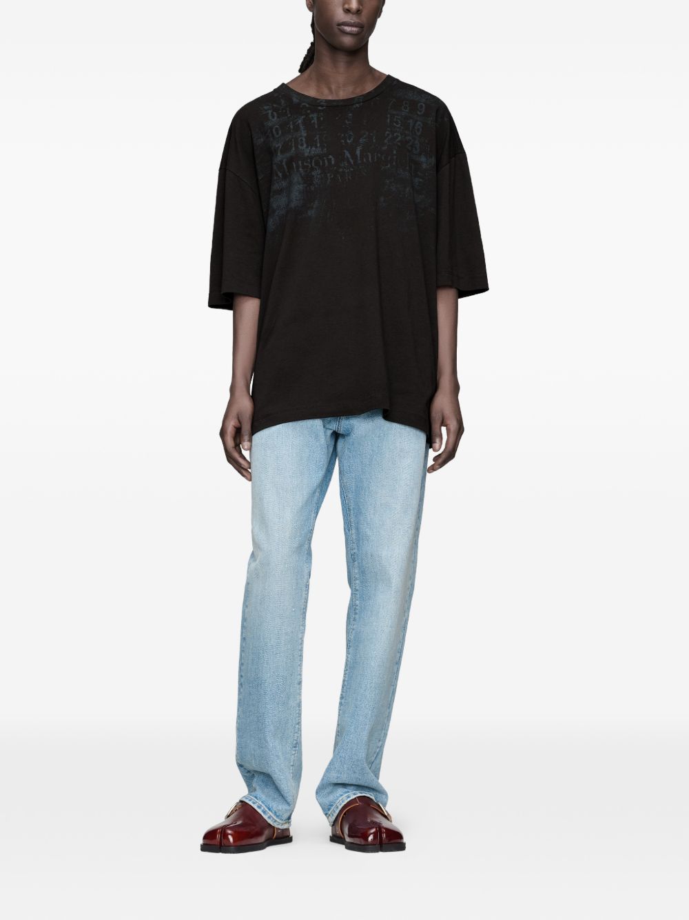 Maison Margiela Men Oversized Cotton T-Shirt
