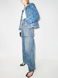 Maison Margiela Women Denim Cotton Jeans