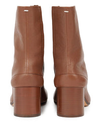 Maison Margiela Women Tabi Leather Ankle Boots