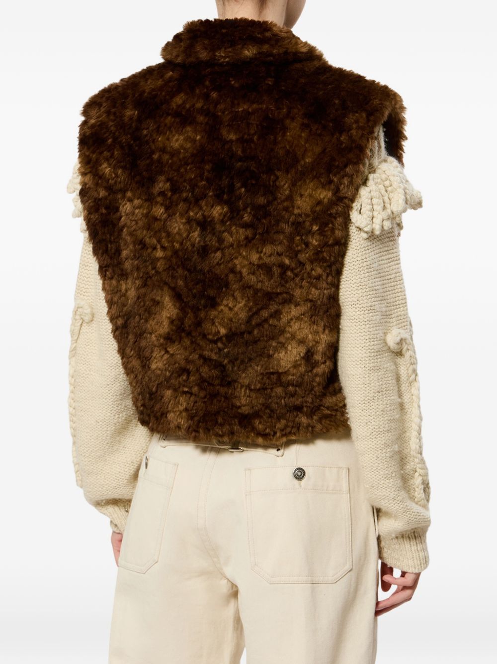 Marant Etoile Women Jocya Faux Fur Vest