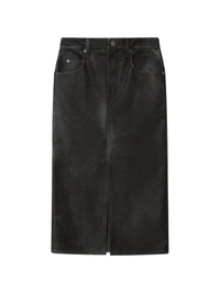 Marant Etoile Women Bisane Faux Leather Skirt