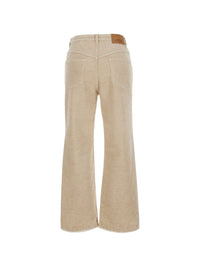 Marant Etoile Women Ruthie Cotton And Blend Trousers