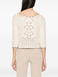 Marant Etoile Women Lua Cotton And Wool Top
