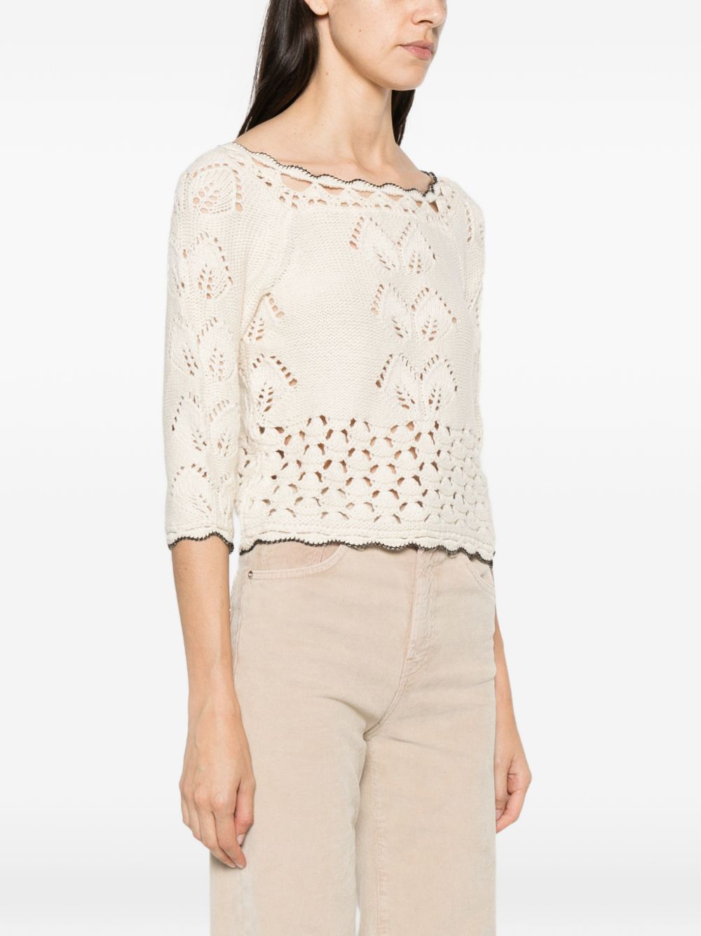 Marant Etoile Women Lua Cotton And Wool Top