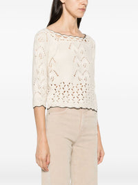 Marant Etoile Women Lua Cotton And Wool Top