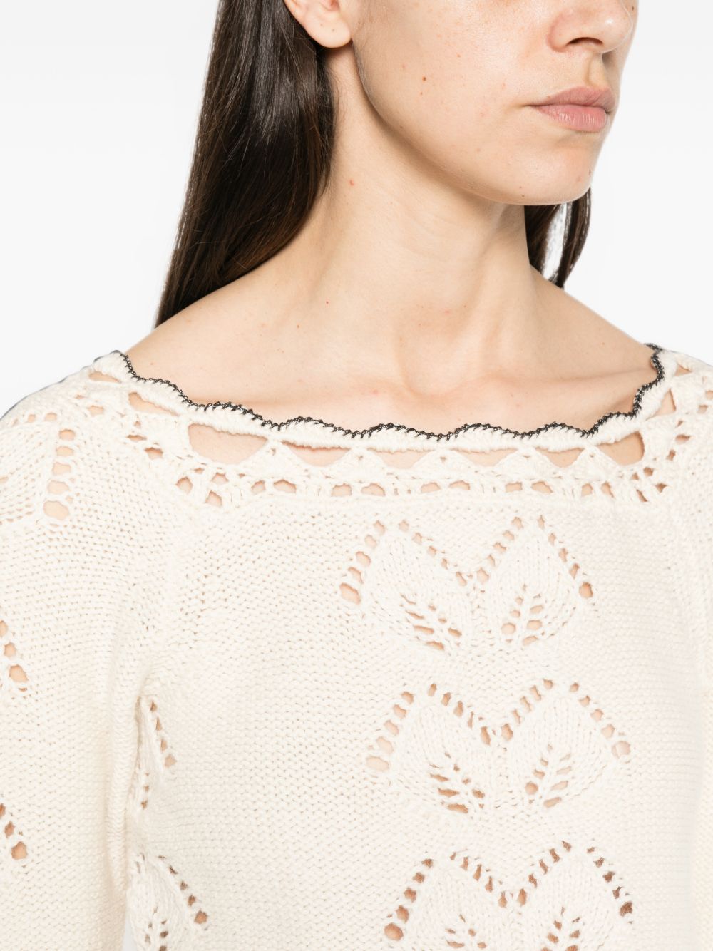 Marant Etoile Women Lua Cotton And Wool Top