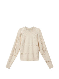 Marant Etoile Women Luce Wool And Cotton Sweater
