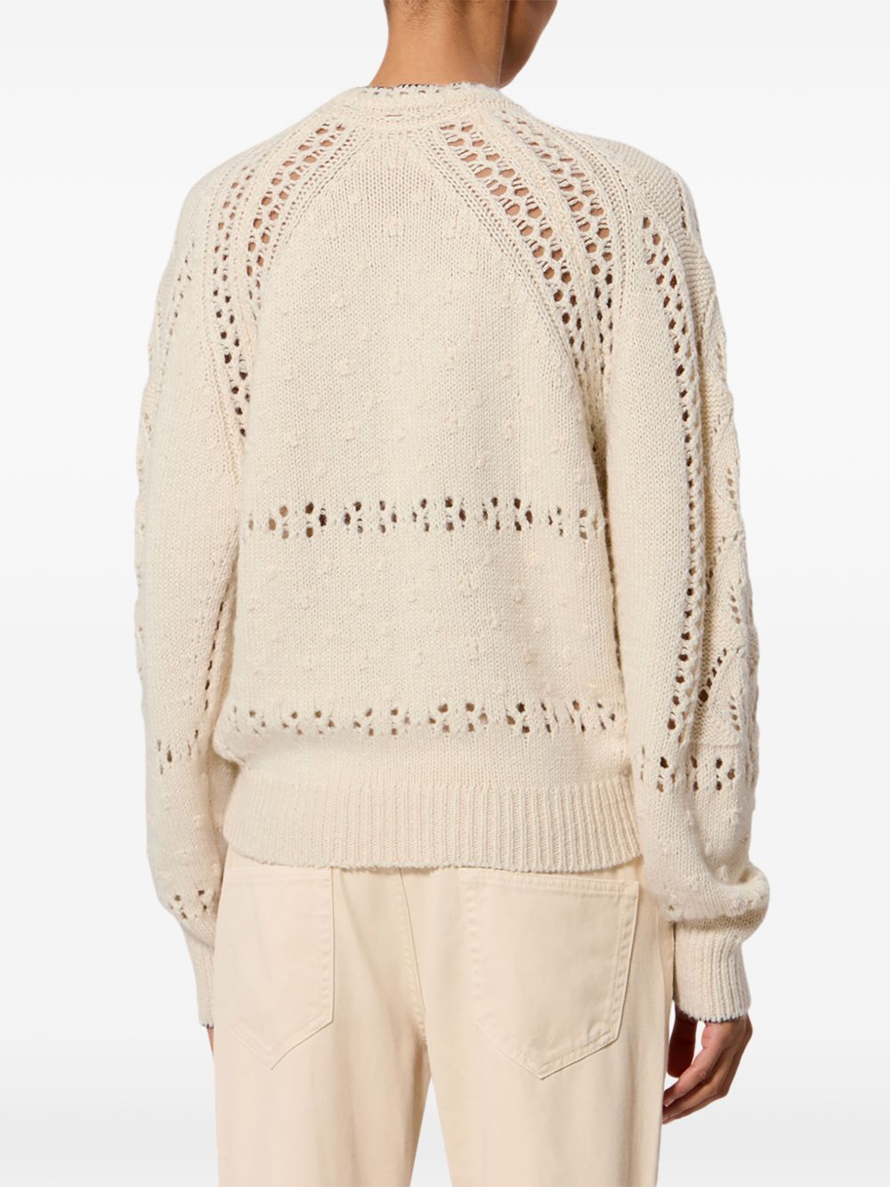 Marant Etoile Women Luce Wool And Cotton Sweater