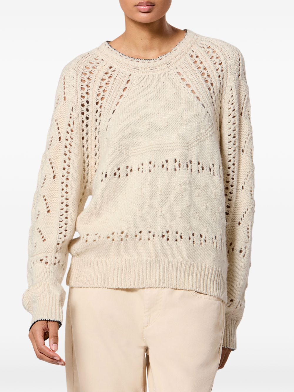 Marant Etoile Women Luce Wool And Cotton Sweater