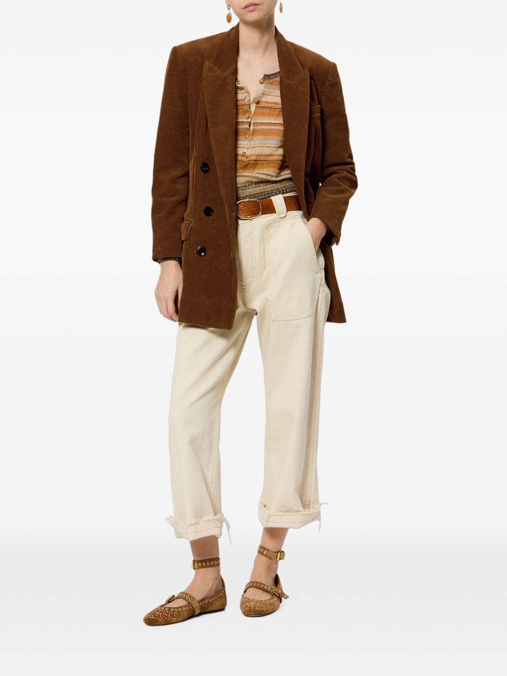 Marant Etoile Women Rasma Cotton And Linen Jacket