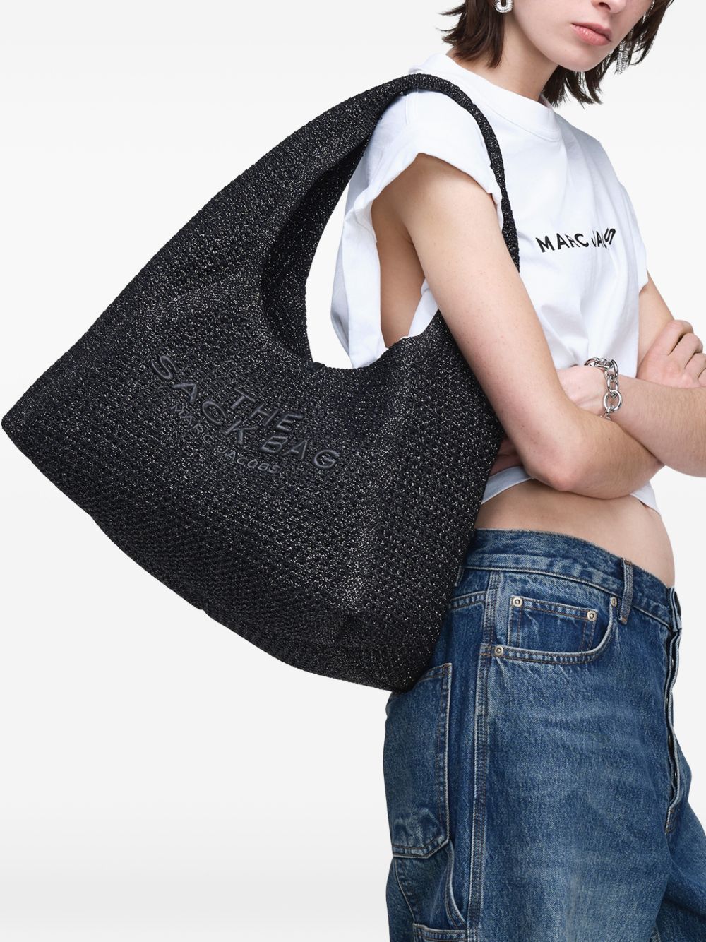 MARC JACOBS Marc Jacobs Women The Sack Crochet Handbag
